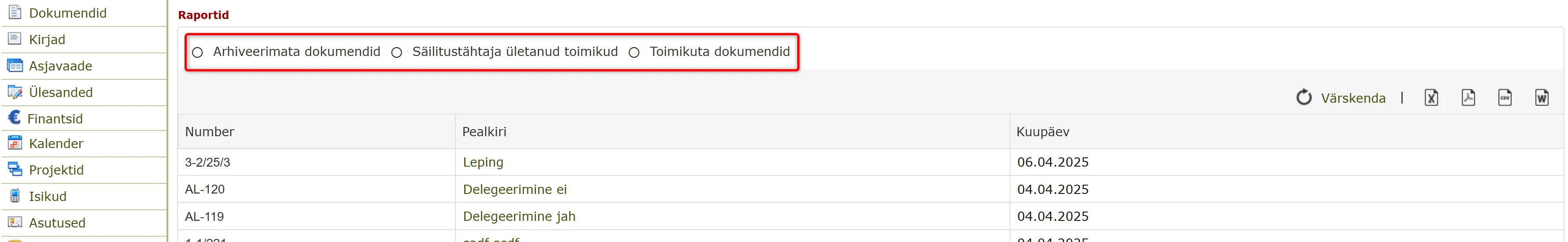 Reports