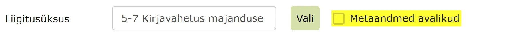 !Metadata public