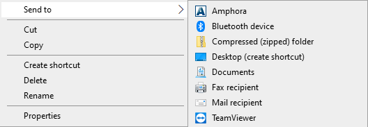 !Sending to Amphora