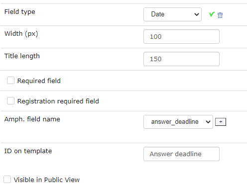 !Date field