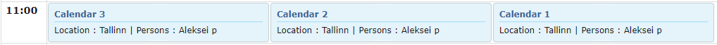 !Multiple events