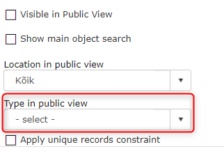 !Type in public view
