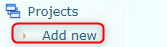 Add new button