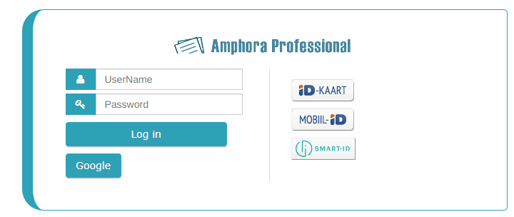 !Login view