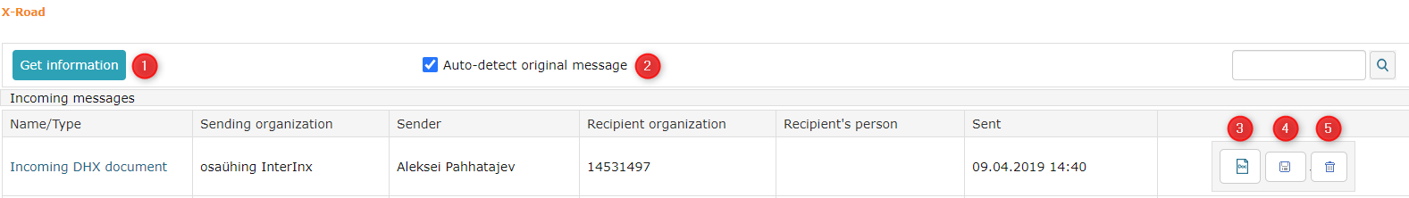 !Incoming DHX letters