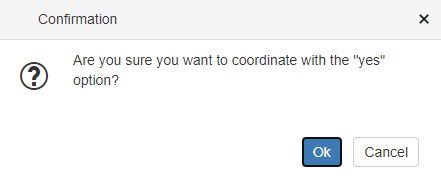 !Coordinate all confirmation window
