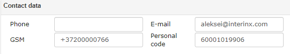 !Contact information