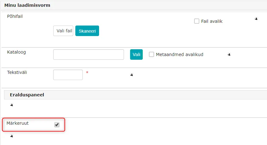 !Checkbox Addition