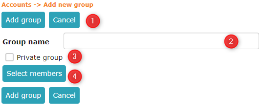!Group Addition