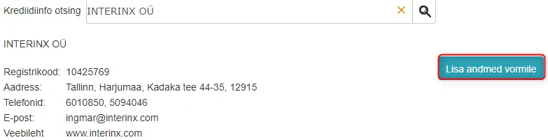 !Add Data to Form