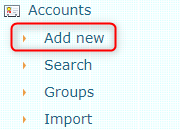 !Adding Organization