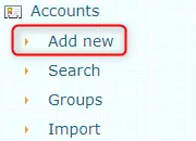 !Adding Organization
