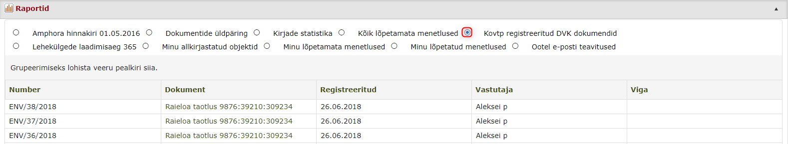 !Reports