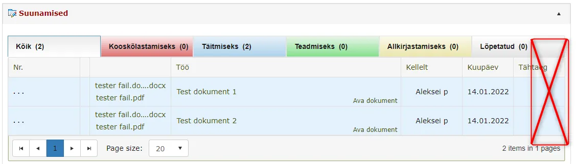 !Action buttons in Routing panel