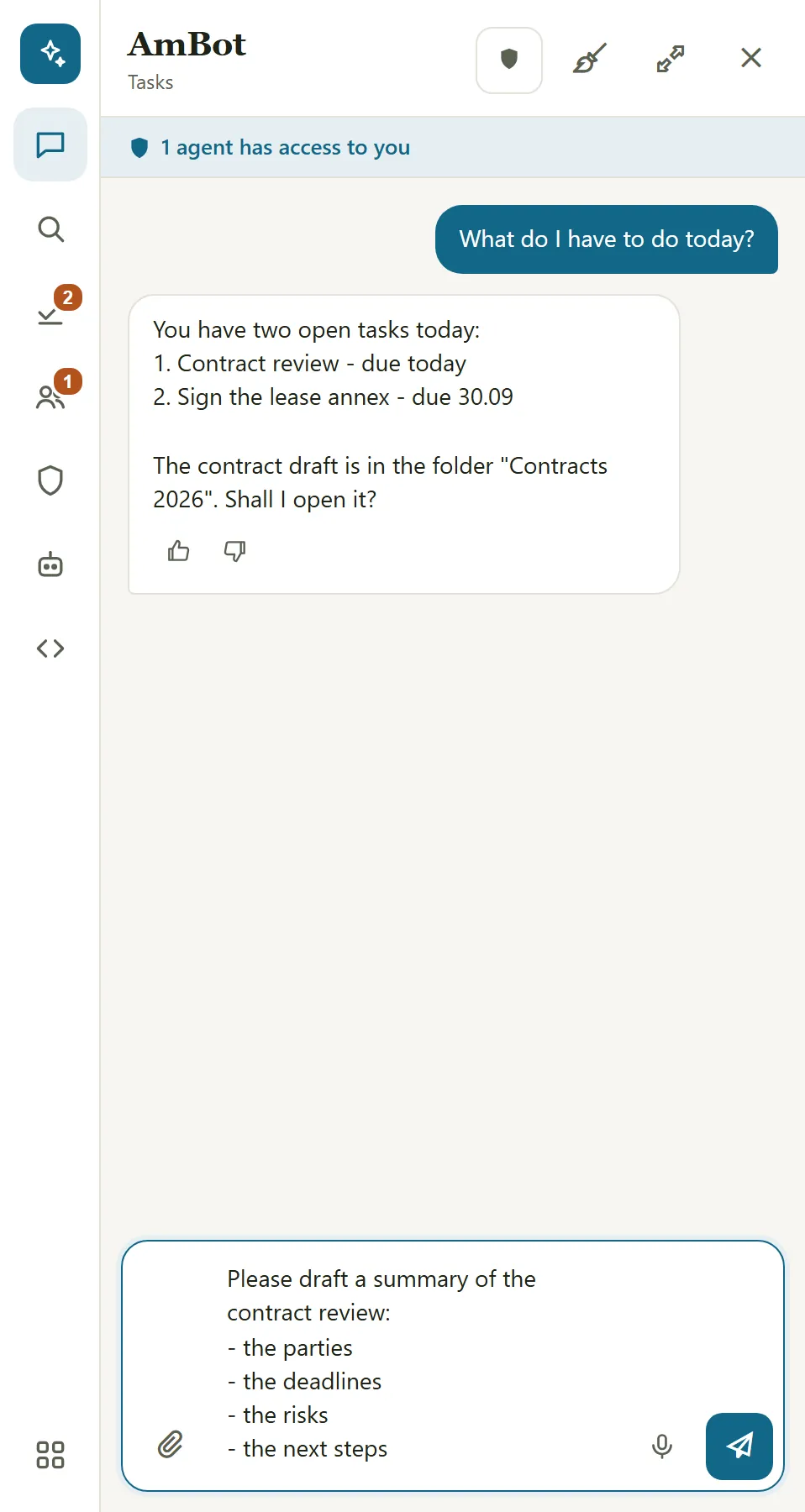 !The message box grows with the text