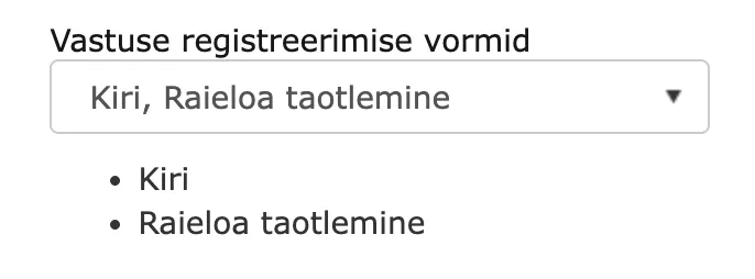 !Response forms