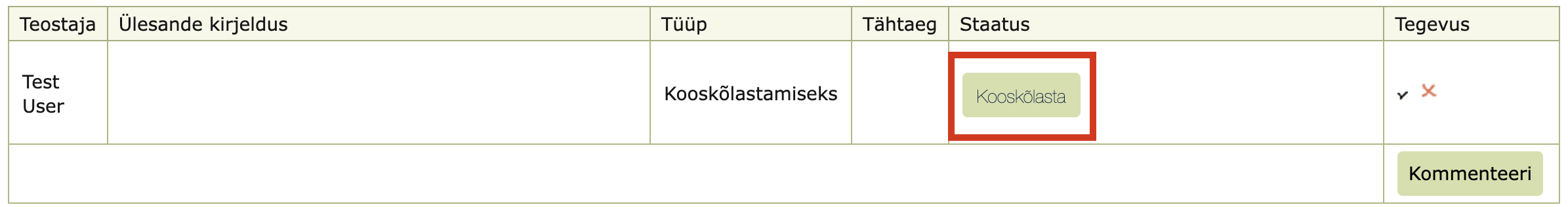 !Coordination task