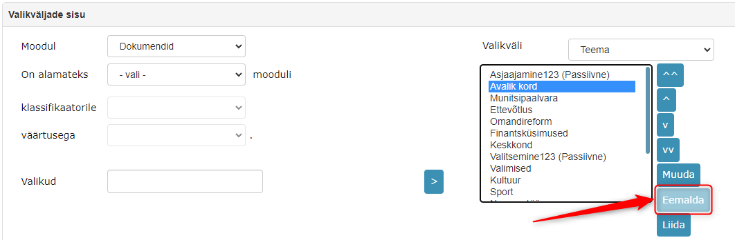 !Deleting classifiers