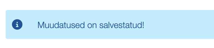 !Document save notification