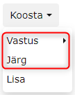 Document response options