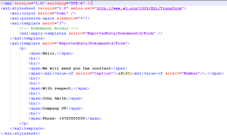 !Email template