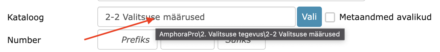 Full folder path