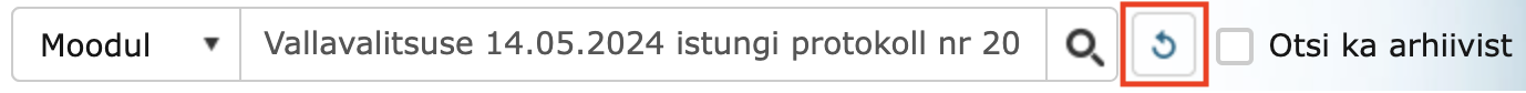 Global search in version 15.4