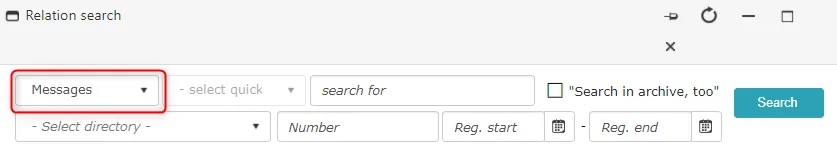 !Correspondence Relation Search