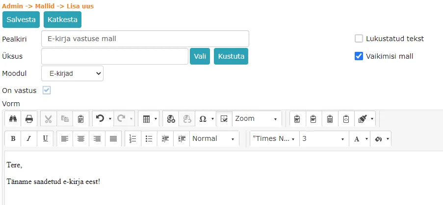 !Email template