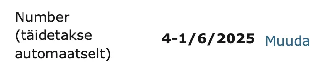 !Existing number