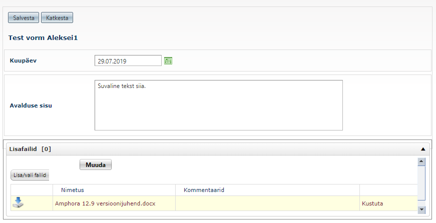 Application Composition View