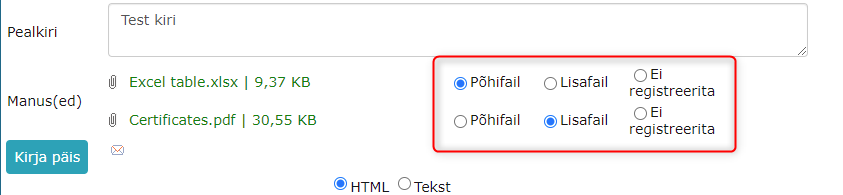 !Sent e-mail attachments