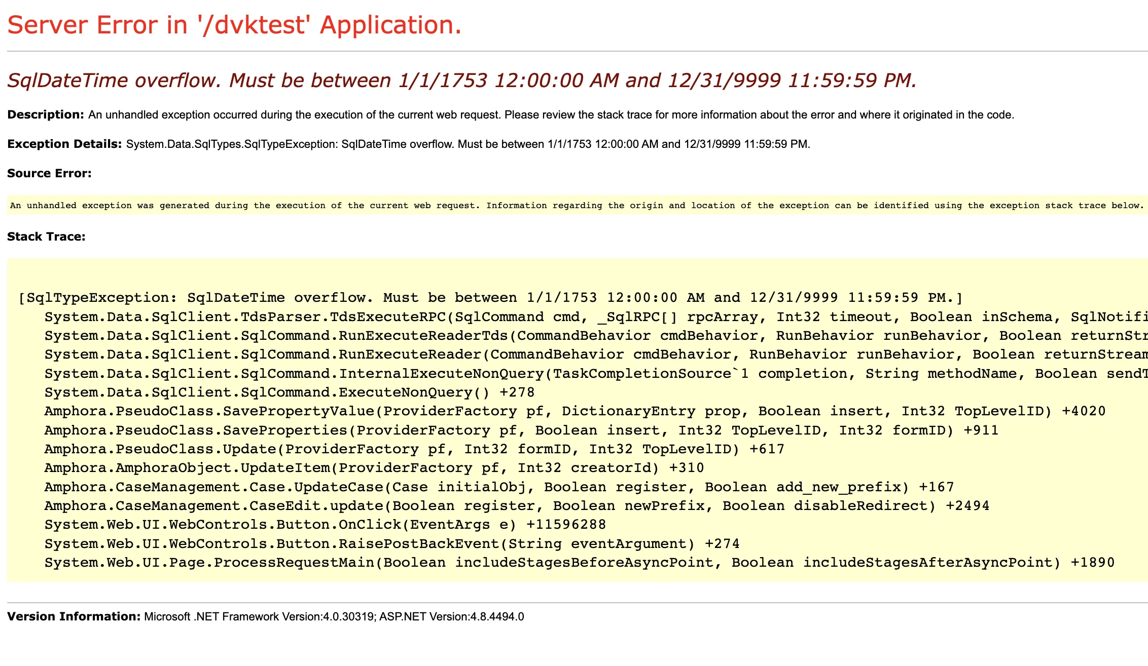 !Date error
