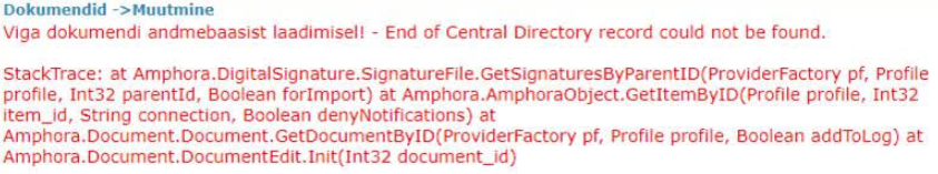 !Opening document with faulty signature container