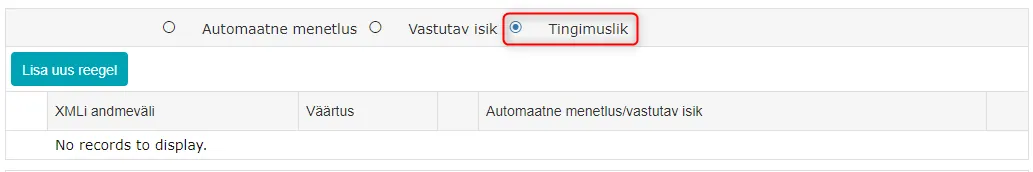 !Conditional selection