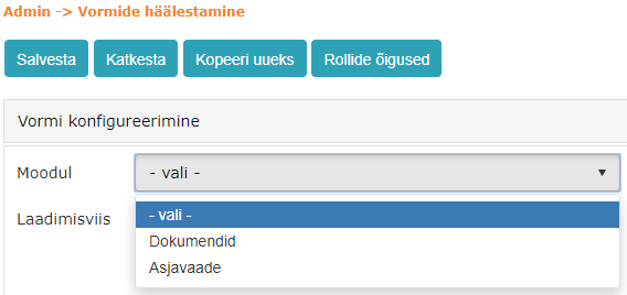 !Form module