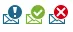 !Communication Status Icons