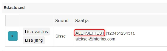 !Sender name before