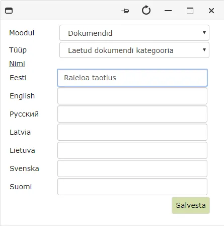 !Laadimisviisi valik