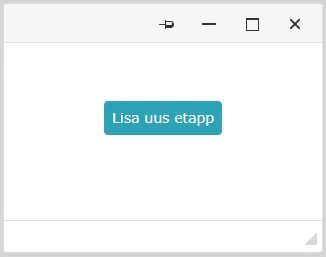 !Lisa uus etapp