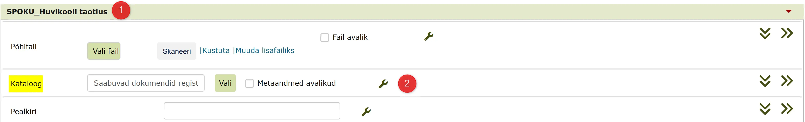 !Vaikimisi kataloogi muutmine