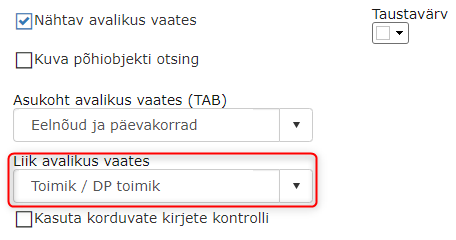 Vormi seaded
