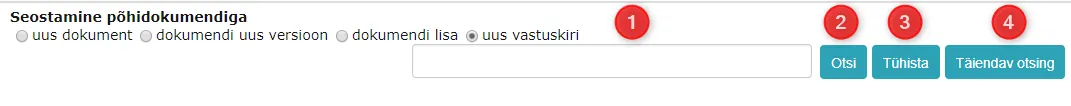 !Seostamine põhidokumendiga