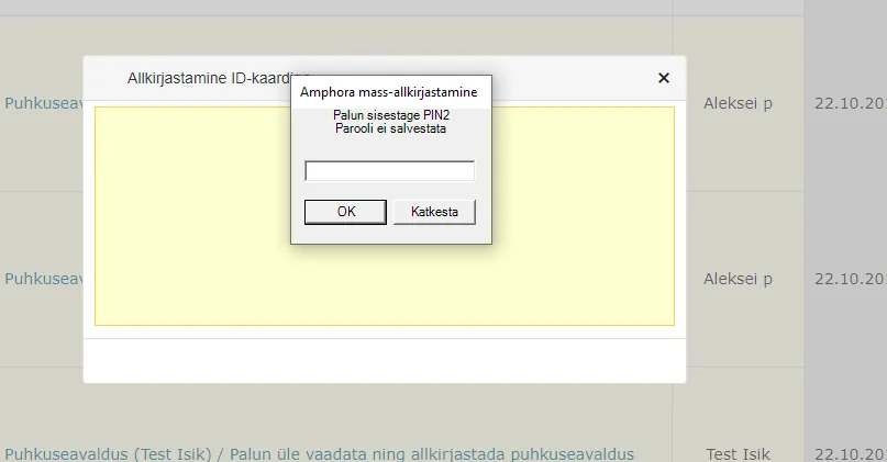 !PIN2 küsimine