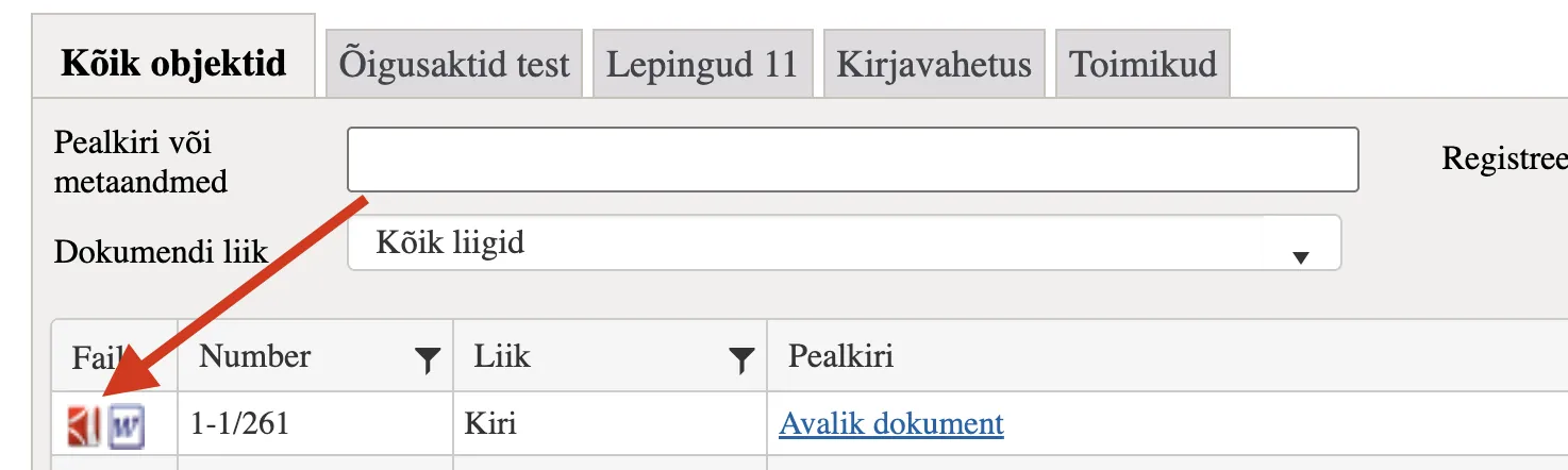 !Avalik vaade