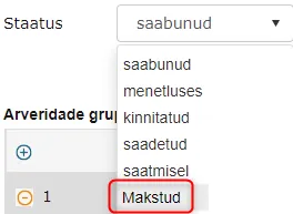 !Ostuarve uus staatus Makstud