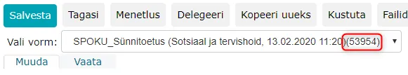 !Arhiveeritud vorm