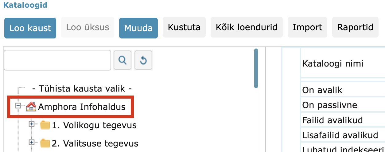 !Kõik loendurid tegevused