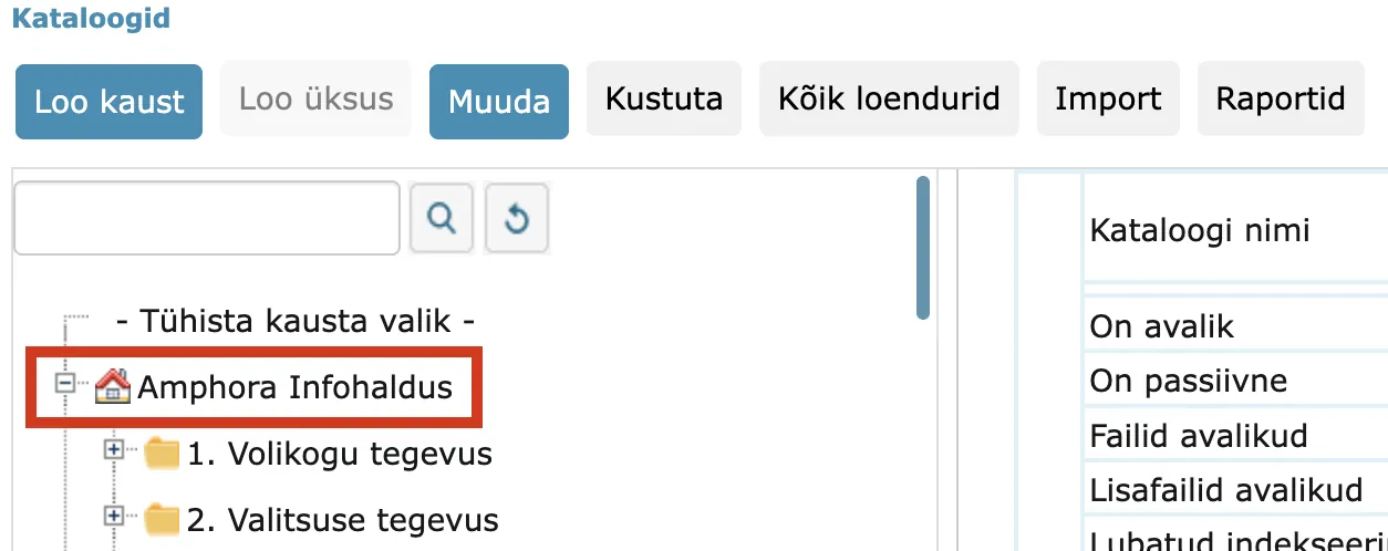 !Kõik loendurid tegevused