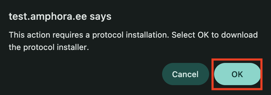 !WebDAV-i installeri allalaadimine Chrome'is
